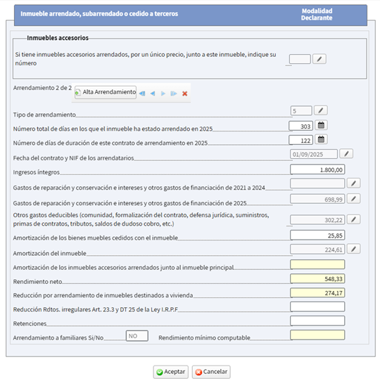 Declaración de la renta 2025
